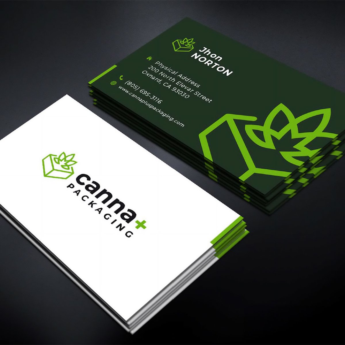 Canna+ Business Cards